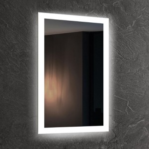 EU och USA lyx LED-upplyst bakgrundsbelyst badrum upplyst spegel-ENE-AL-101